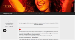 Desktop Screenshot of melanie-terres.de